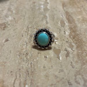 James Avery Retired HTF Santorini Turquoise Ring Size 8.5